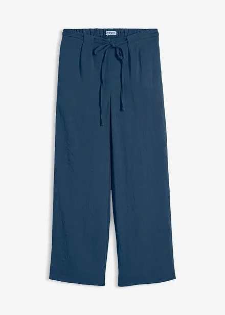 Culotte i viskoseblanding med pent fall