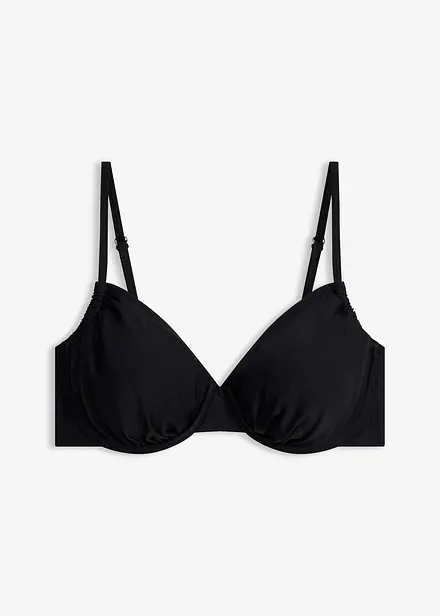 B&oslash;yle-bikinioverdel med rynking i siden