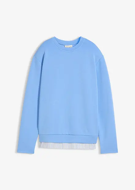 Sweatshirt i 100% bomull