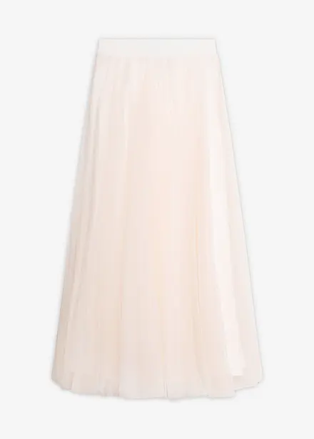 Maxiskj&oslash;rt i fin tyll