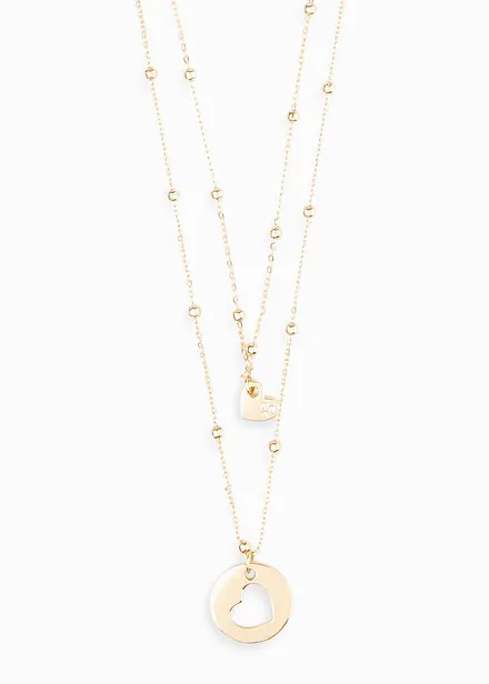 Kjedesett med hjerteanheng (2-delt sett)