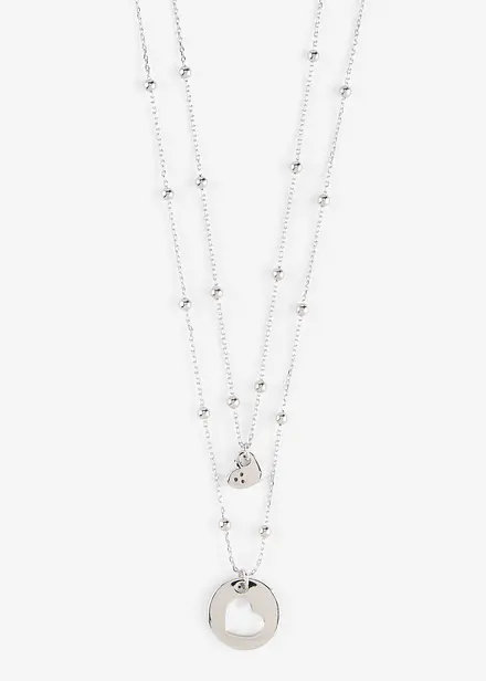 Kjedesett med hjerteanheng (2-delt sett)