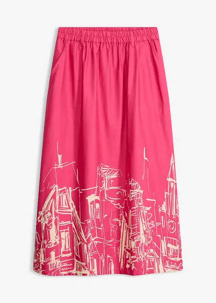 Midiskj&oslash;rt i 100% &oslash;kologisk bomull