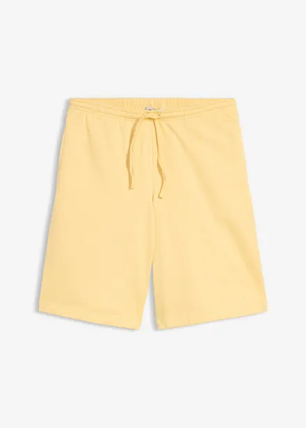 Sweatbermuda-shorts av 100% &oslash;kologisk bomull