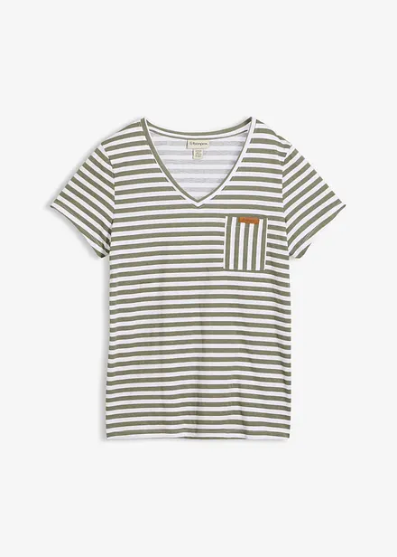 Stripete T-skjorte