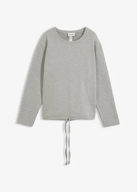 Sweatshirt med &oslash;kologisk bomull