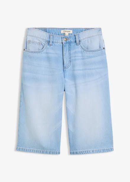 Bermudashorts i denim Mid Waist