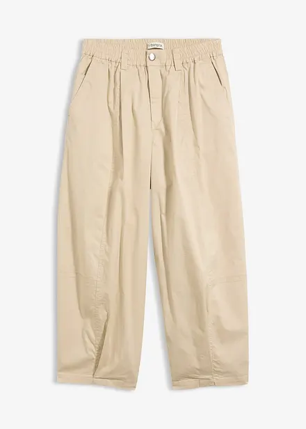 Barrel bukse i bomullsblanding