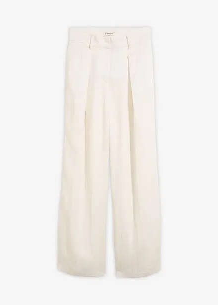 Sommerbukse med legg i viskoseblanding