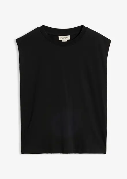 Oversized topp i 100% &oslash;kologisk bomull