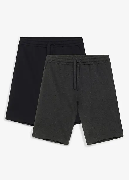 Sweat bermudashorts (2-pack)