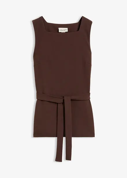 Pik&eacute;topp med knytebelte