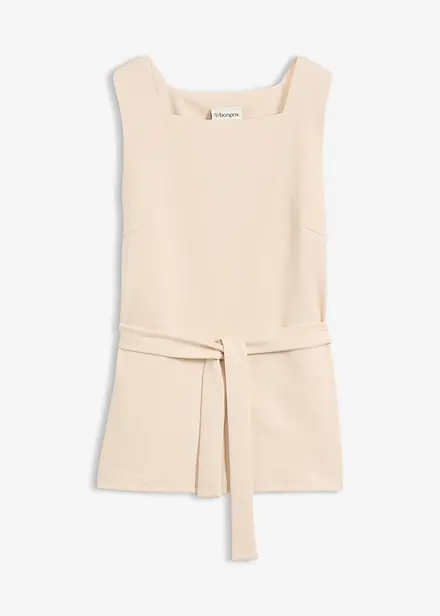 Pik&eacute;topp med knytebelte