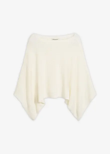Kimono genser i b&aring;ndgarn