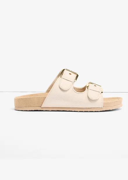 Slip in-sandaler med spenne