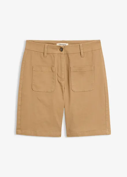 Bermudashorts i bomullsblanding