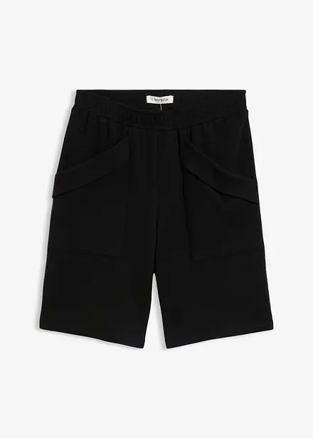 Bermudashorts i 100% bomullsjersey