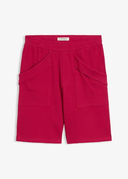 Bermudashorts i 100% bomullsjersey