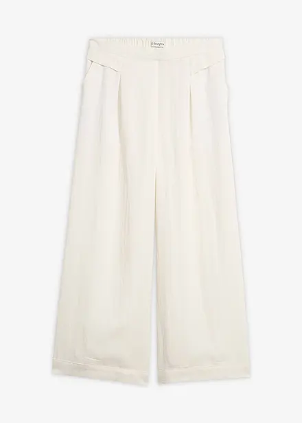 Culotte med viskose som faller fint