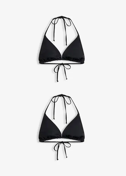 Trekant-bikinitopp (2-pack)