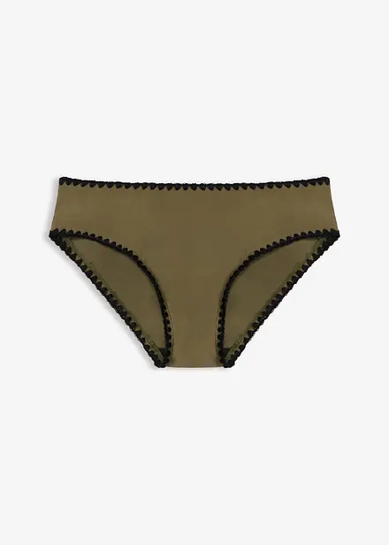 Bikinitruse med broderi
