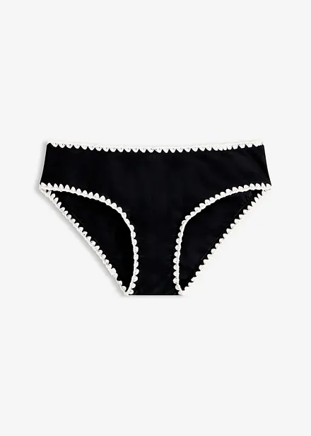 Bikinitruse med broderi