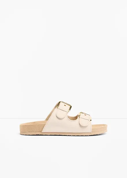 Slip in-sandaler med spenne
