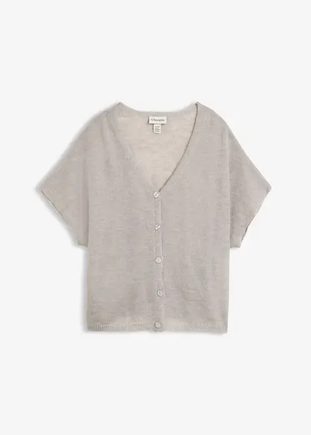 Kortermet, oversized cardigan
