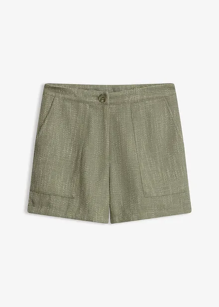 Loose fit-bermudashorts