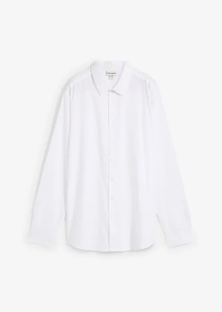 Strykefri, businesskjorte i 100% bomull, Regular fit