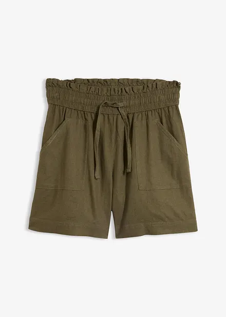 Shorts med lin