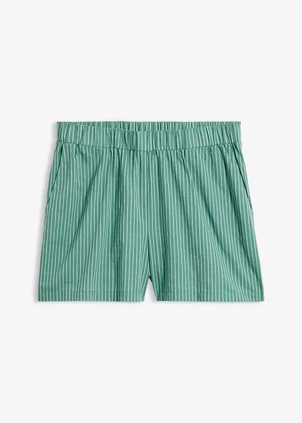 Pull on-shorts i 100% &oslash;kologisk bomull