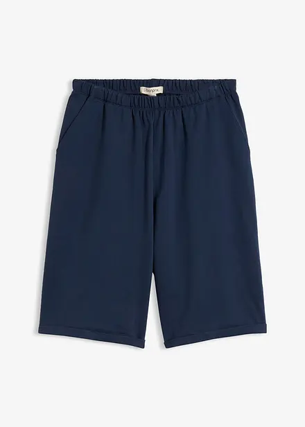 Sweat bermudashorts i 100% bomull