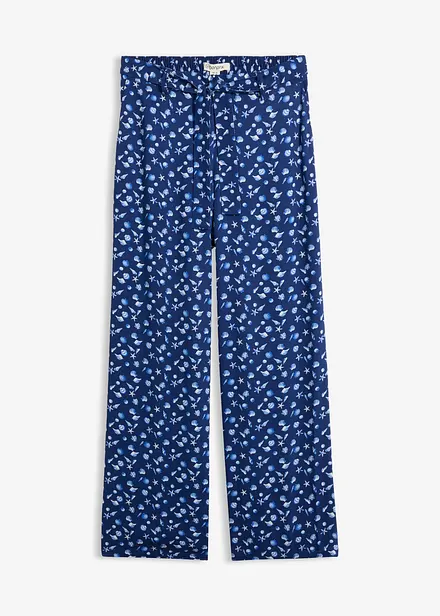 Pull on-bukse i 100% viskose