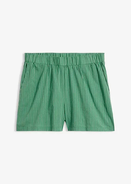 Pull on-shorts i 100% &oslash;kologisk bomull
