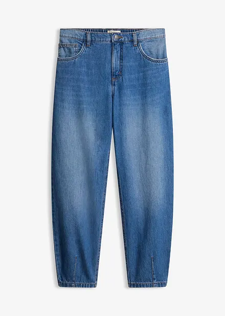 Barrel Jeans Mid Waist cropped