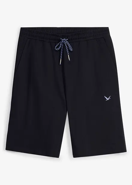 Sweat bermudashorts i 100% &oslash;kologisk bomull