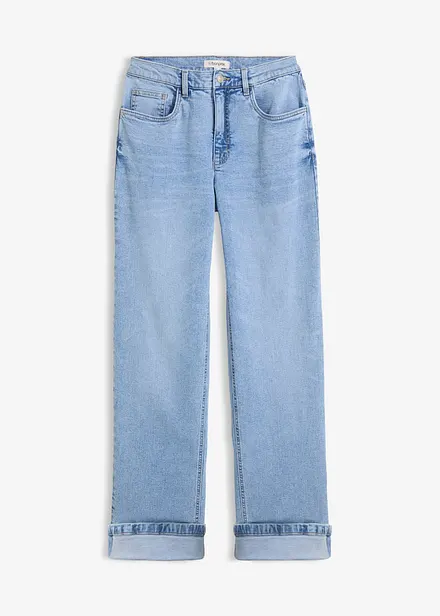 Loose Straight-jeans High Waist