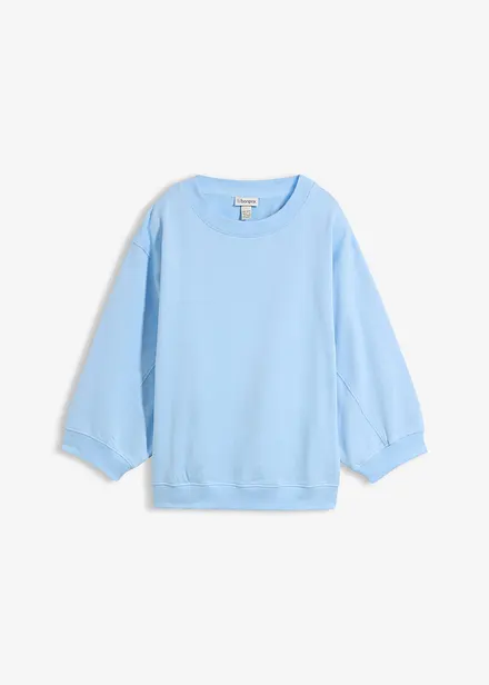 Oversized sweatshirt i 100% bomull