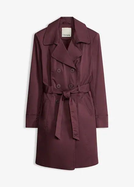 Trenchcoat i bomull