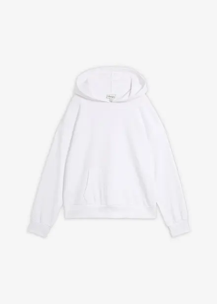 Oversized hettegenser i myk bomullmiks