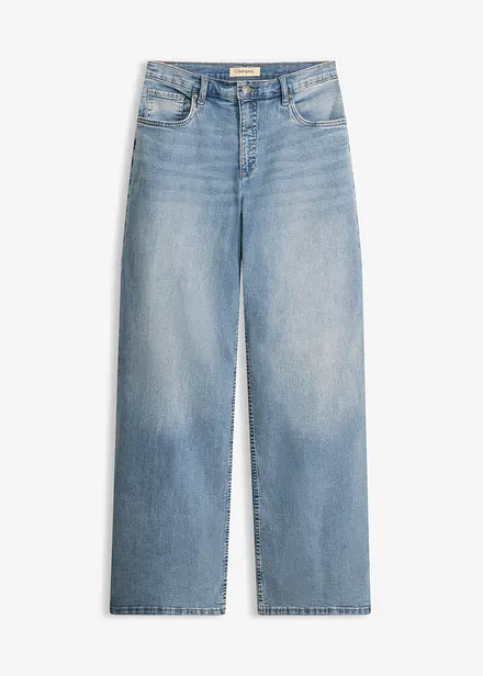 Wide Leg-jeans, High Waist