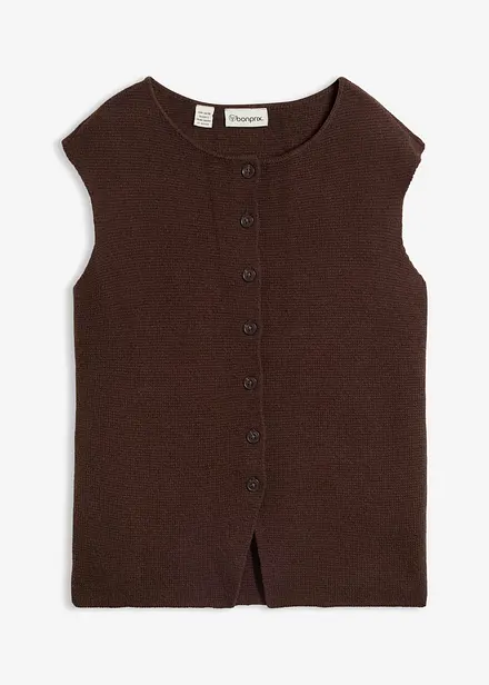 Vest i milanostrikk