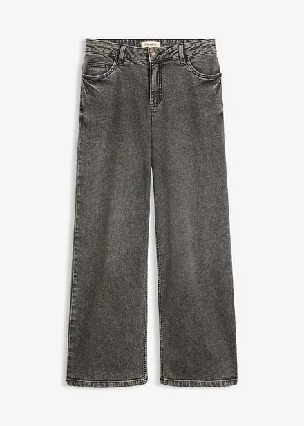 Wide Leg-jeans Mid Waist