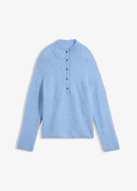 Oversized genser i myk alpakkamiks