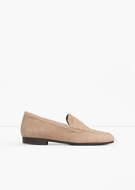 Loafers i skinn
