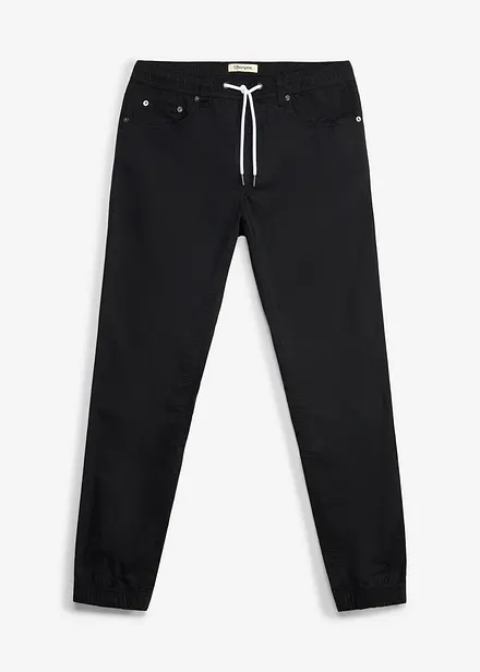 Regular Fit slip on-bukse, Tapered