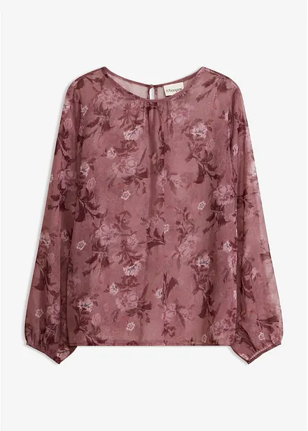 Tunika i transparent chiffon