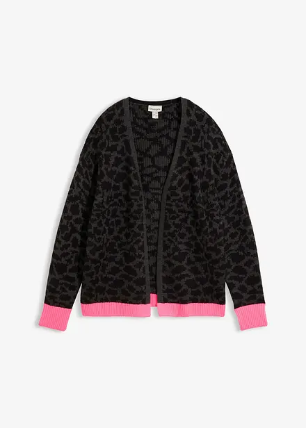 Grovstrikket cardigan