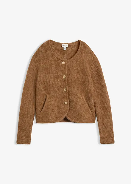 Cardigan i vid passform